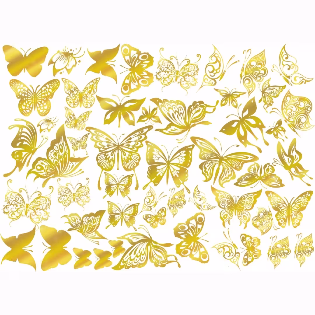 برچسب ترانسفر  پروانه طلایی 