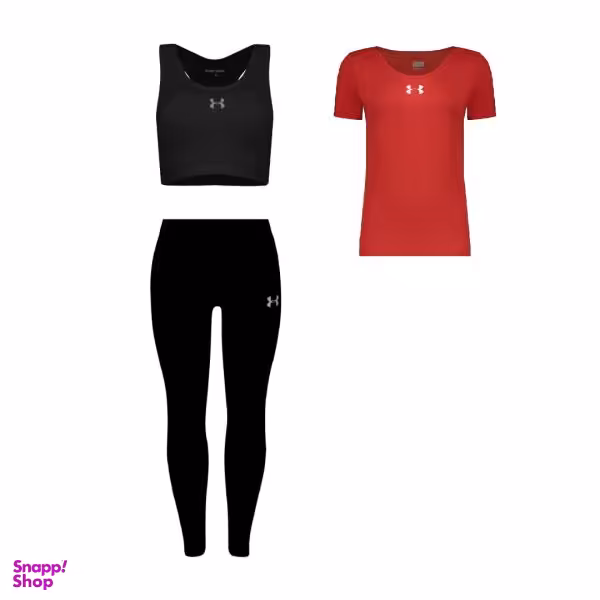 ست 3 تکه لباس ورزشی زنانه مدل 71-2801 غیر اصل