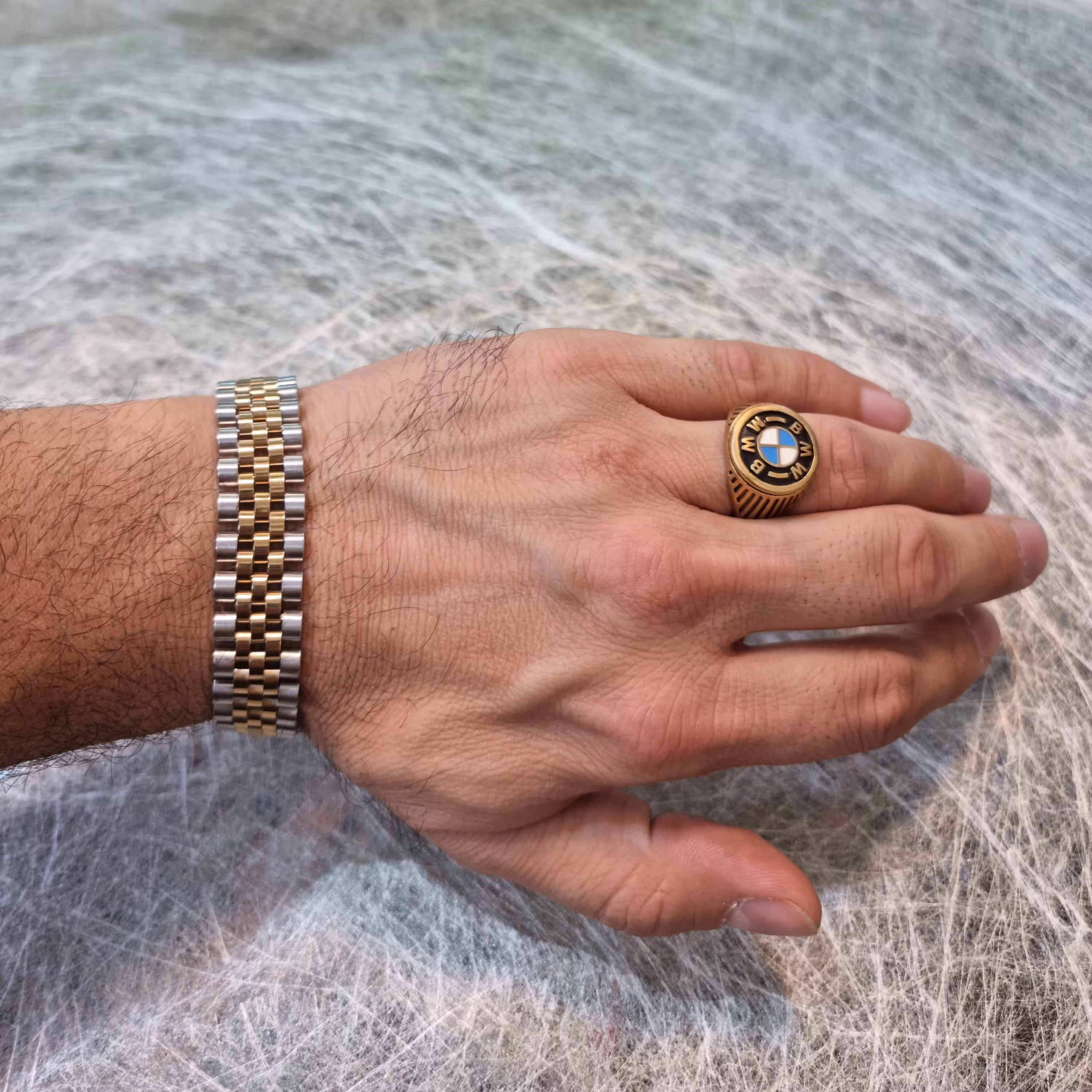 دستبنداستیل طرح رولکس 