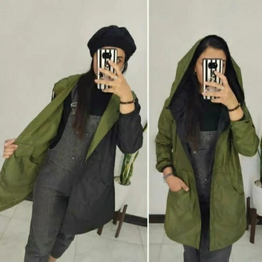 بارانی دورو کلاهدارمیکرو و مموری