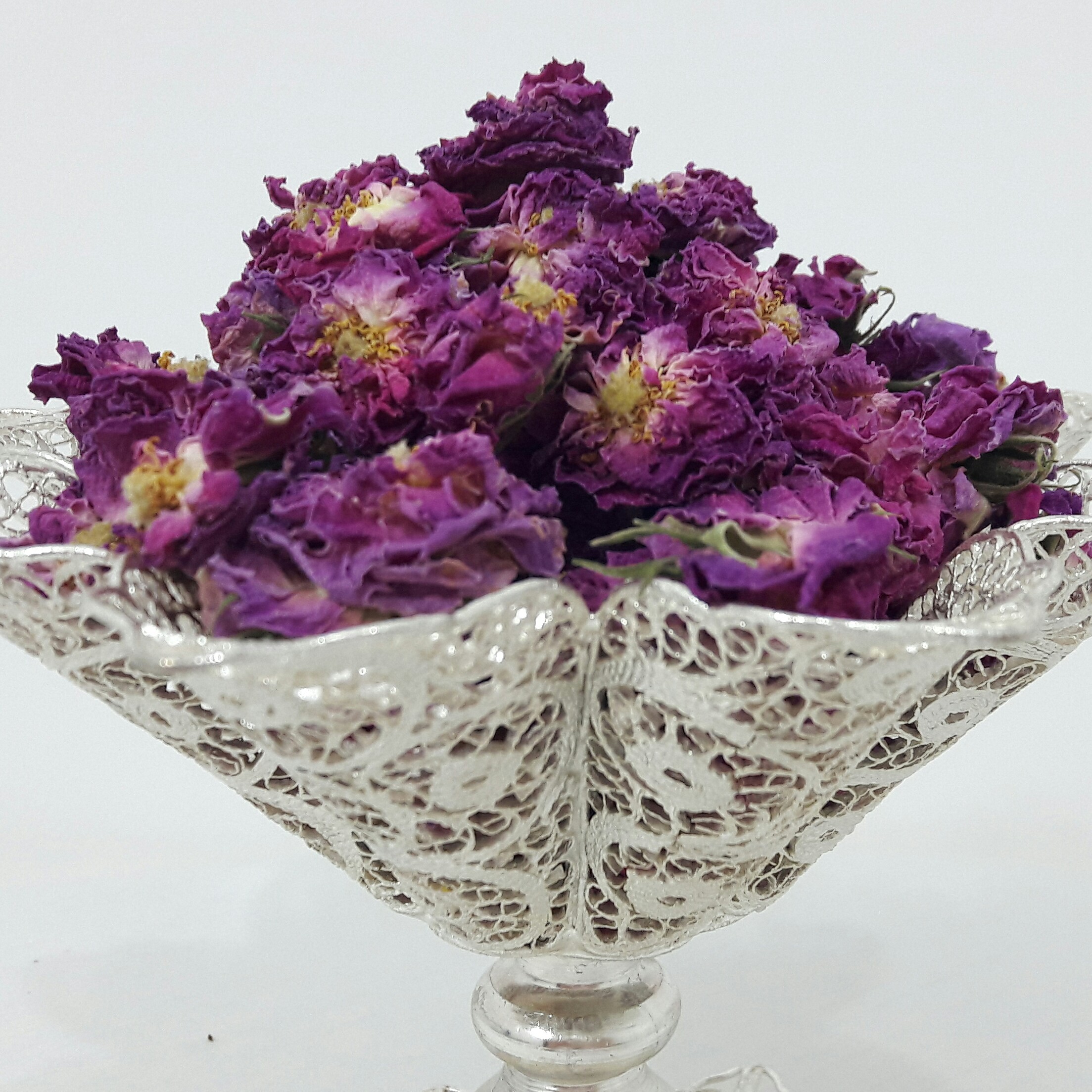 گل محمدی خشک شده کاشان 150 گرمی