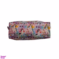 جامدادی دو زیپ طرح اسب تک شاخ کد 4