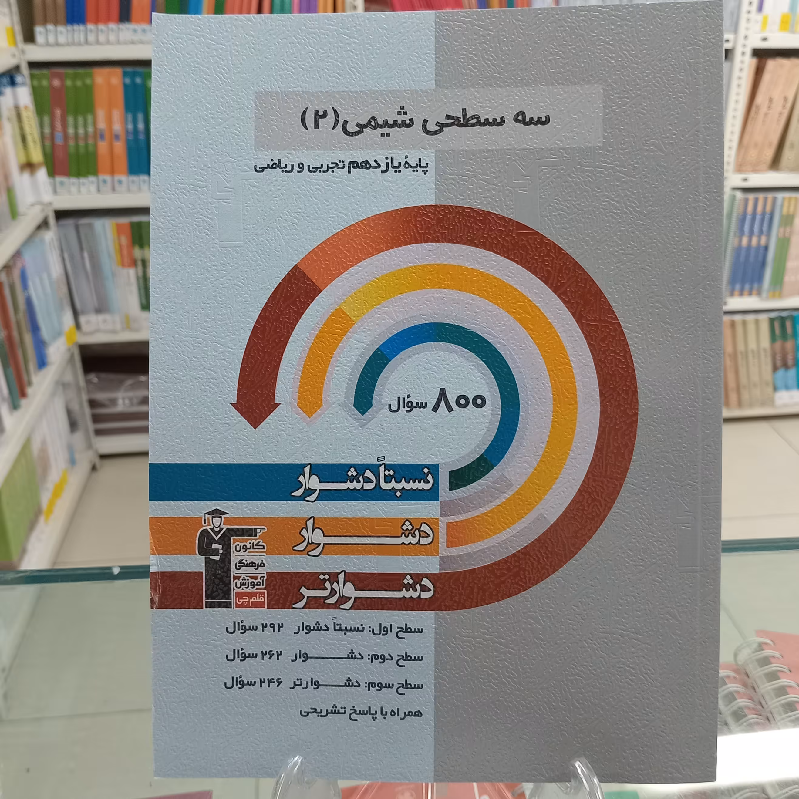 شیمی یازدهم سه سطحی قلمچی دشوار