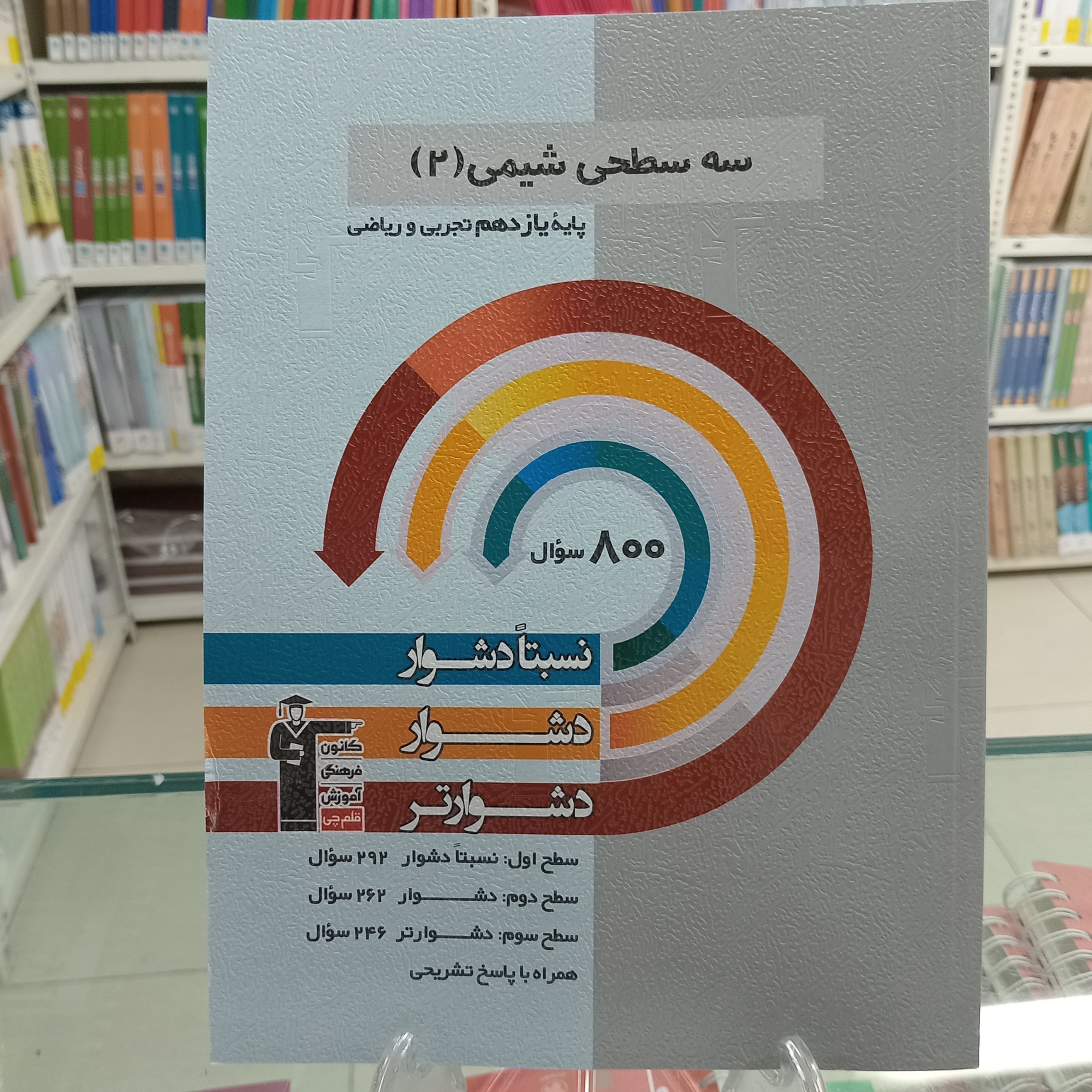 شیمی یازدهم سه سطحی قلمچی دشوار