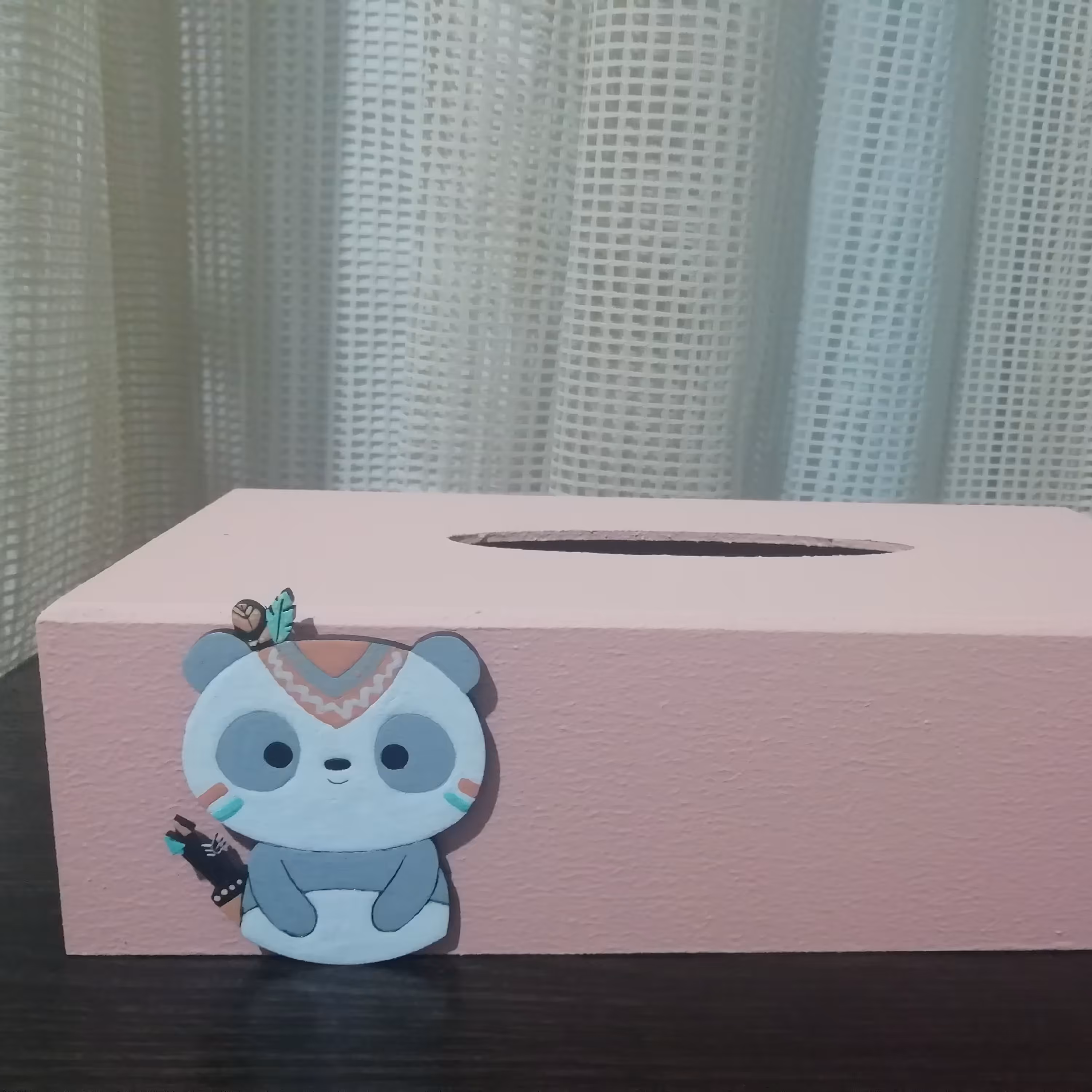 ساعت و ست سطل و جادستمالی پاندا و  چراغخواب ابر نور مخفی