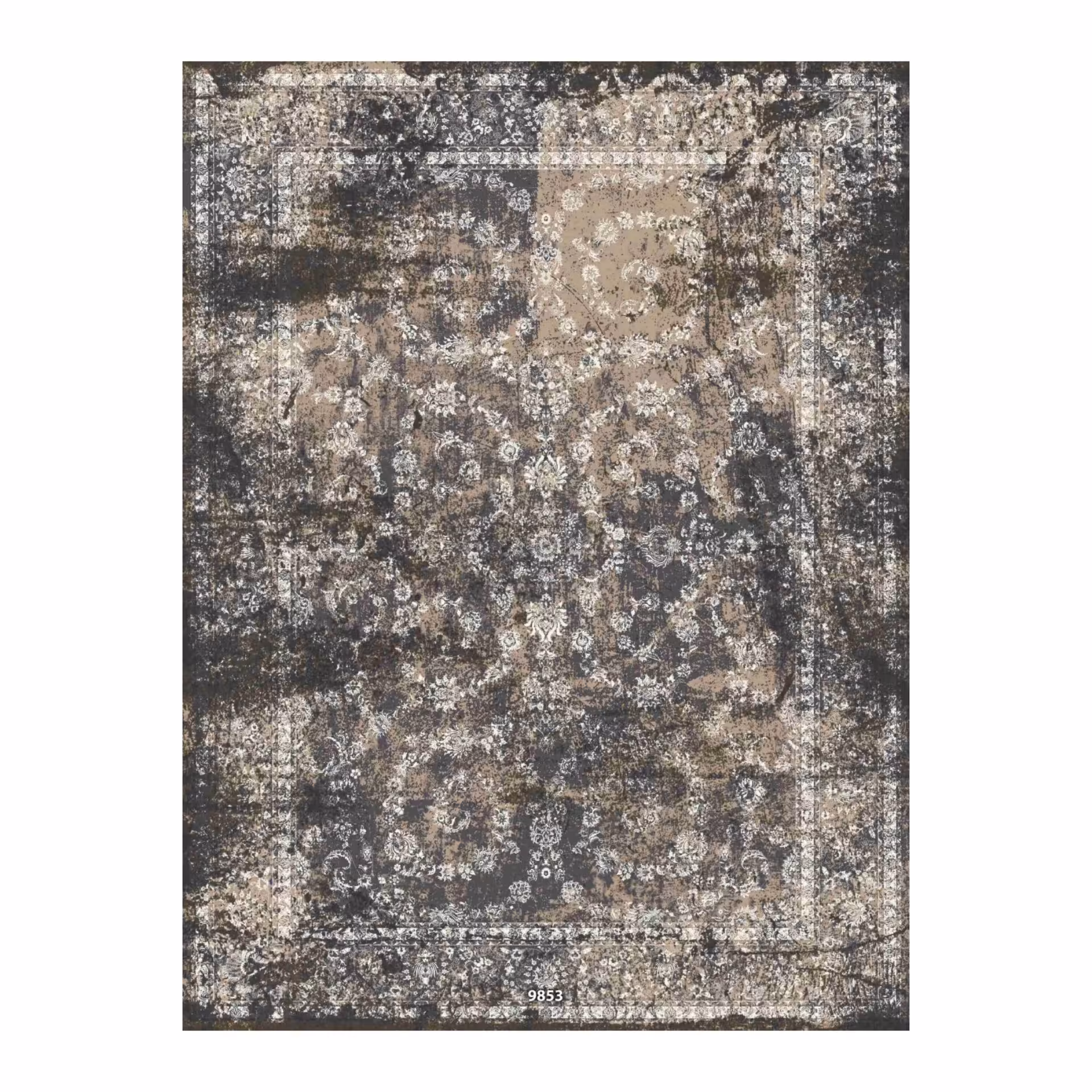 فرش وینتیج 12 متری 1200 شانه کد H9853