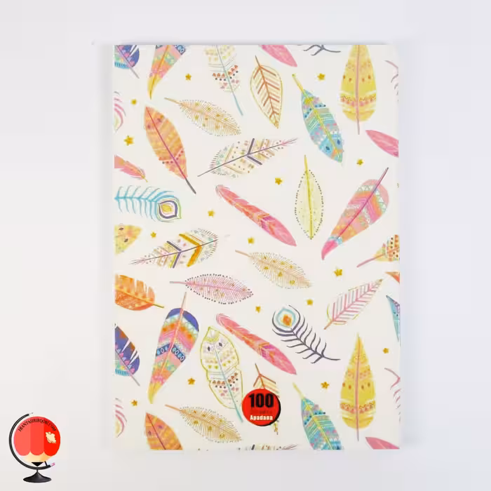دفتر مشق 100 برگ طرح پر آپادانا