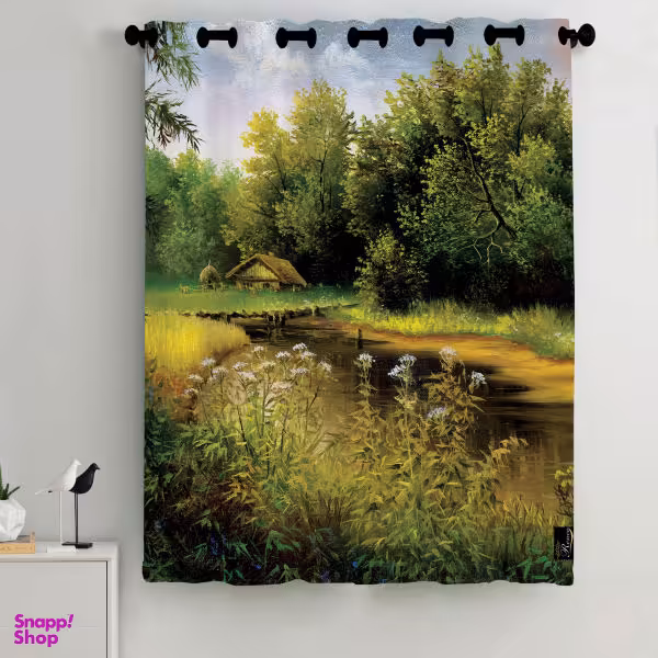 پرده مدل C2-50340 سایز 190x140 سانتی متر