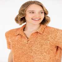 تیشرت زنانه صورتی پودری یو اس پولو - فروشگاه لباس شهرمون