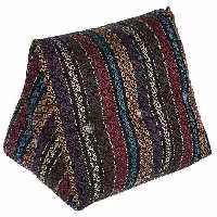 پشتی سه گوش جاجیم آریانا کالا طرح لوزی 