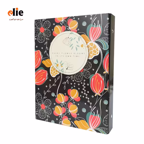 دفتر کلاسور جلد سخت 160 برگ پاپکو طرح Plant Falls