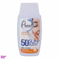 کرم ضد آفتاب بی‌ رنگ پیکسل SPF50 مدل Sensitive مناسب پوست خشک و حساس حجم 50 میلی‌ لیتر