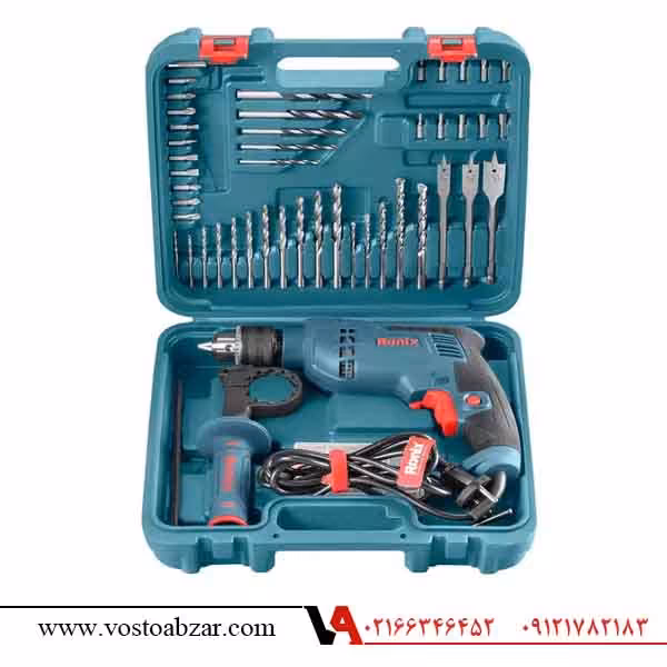 مجموعه 52 عددی دریل چکشی رونیکس مدل RS-0006