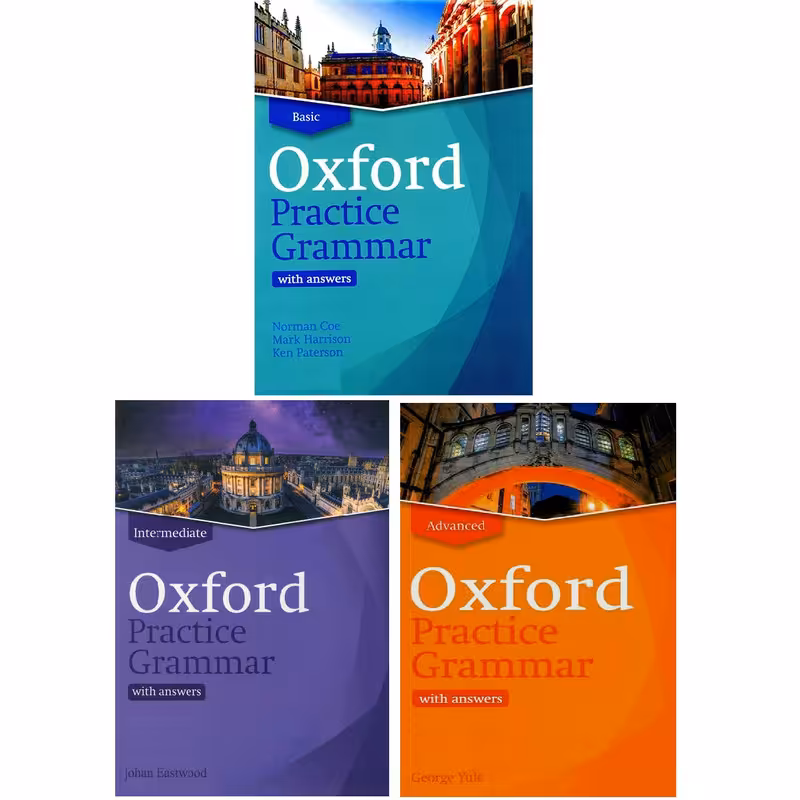 کتاب Oxford Practice Grammar Updated Edition اثر جمعی از نویسندگان انتشارات آکسفورد 3جلدی