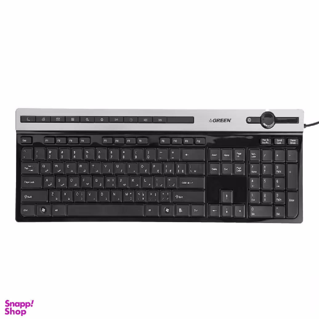 کیبورد سیمی گرین (Green) مدل GK503