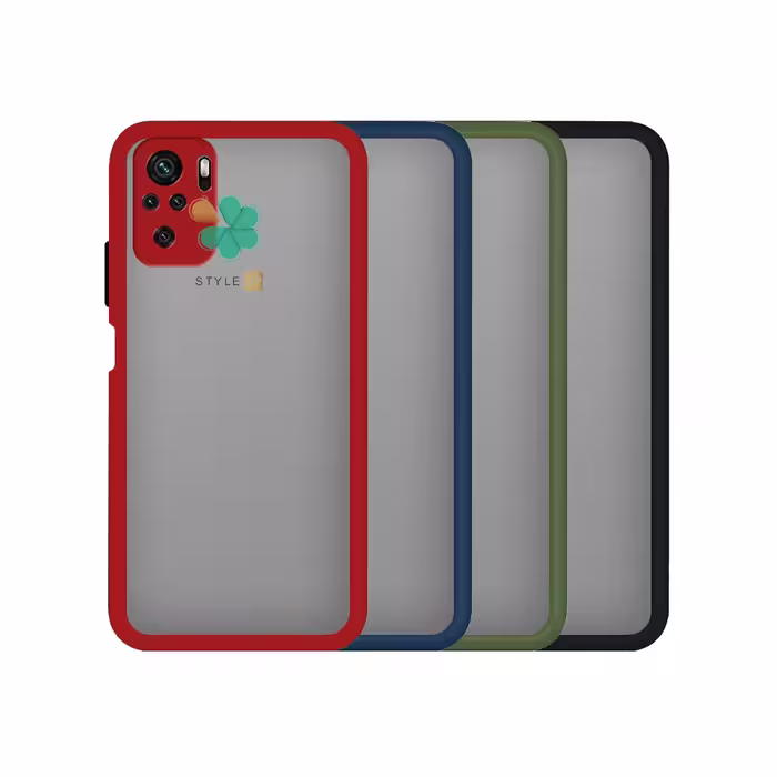 کاور گوشی پشت مات محافظ لنزدار مناسب Xiaomi Redmi Note 11 SE
