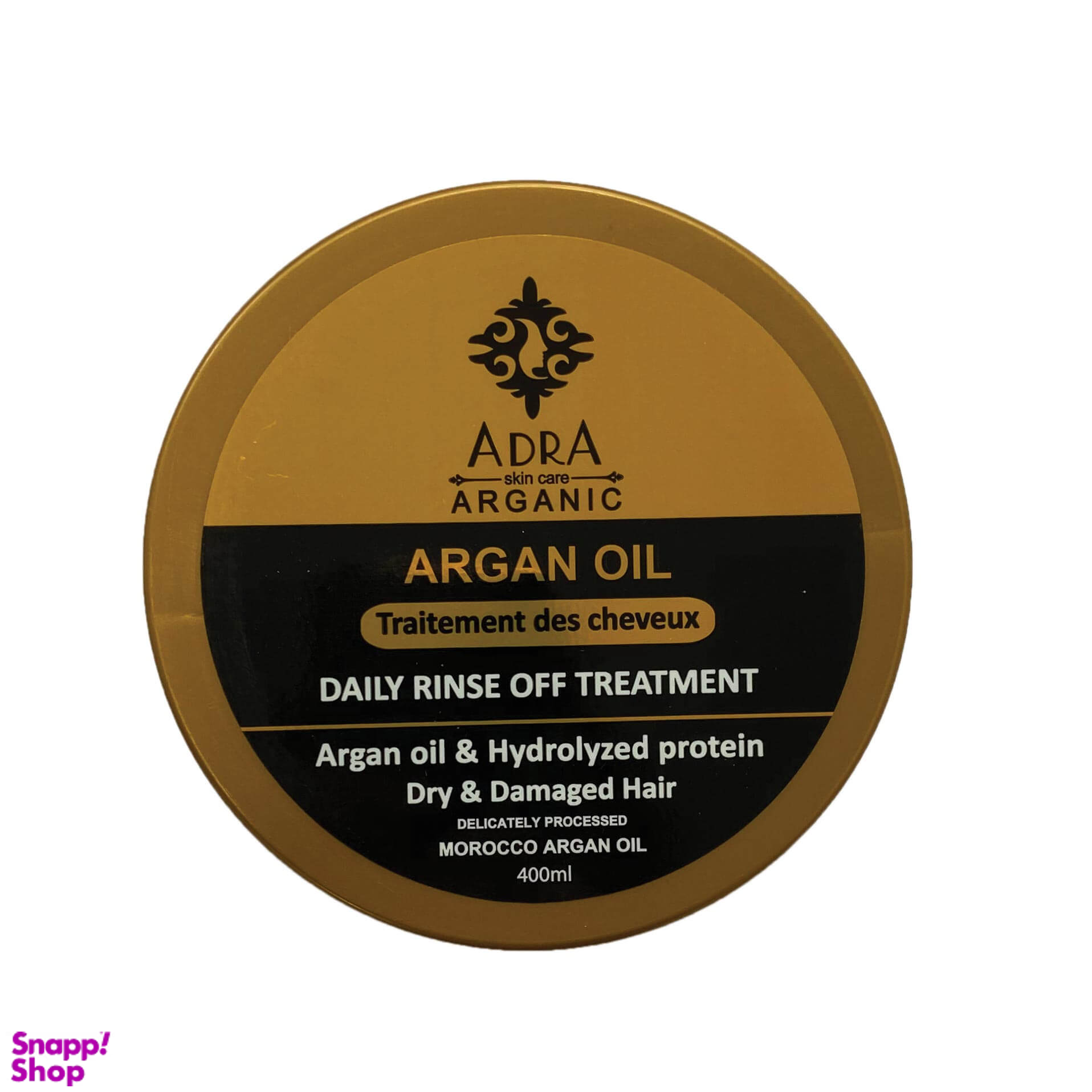 ماسک مو آدرا (Adra) مدل Argan Oil حجم 400 میلی لیتر