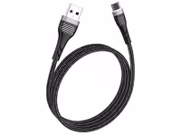 کابل شارژ سریع یو‌اس‌بی به تایپ سی 2.4 آمپر یک متری ارلدام EC-178