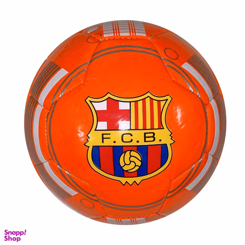 توپ فوتبال طرح تیم بارسلونا