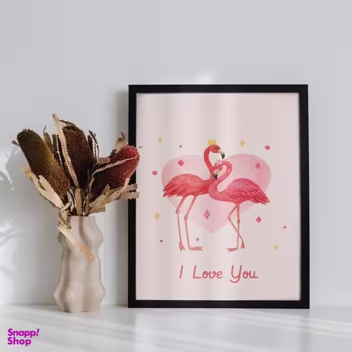 تابلو طرح فلامینگو BVNIE8