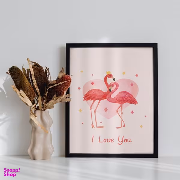 تابلو طرح فلامینگو BVNIE8
