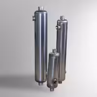 مبدل حرارتی 120فوت نیمه استیل مدل C