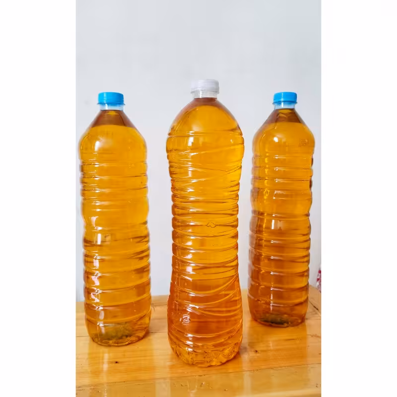 شربت سکنجبین خانگی تهیه شده با شیره نبات زعفرانی کیفیت درجه یک 