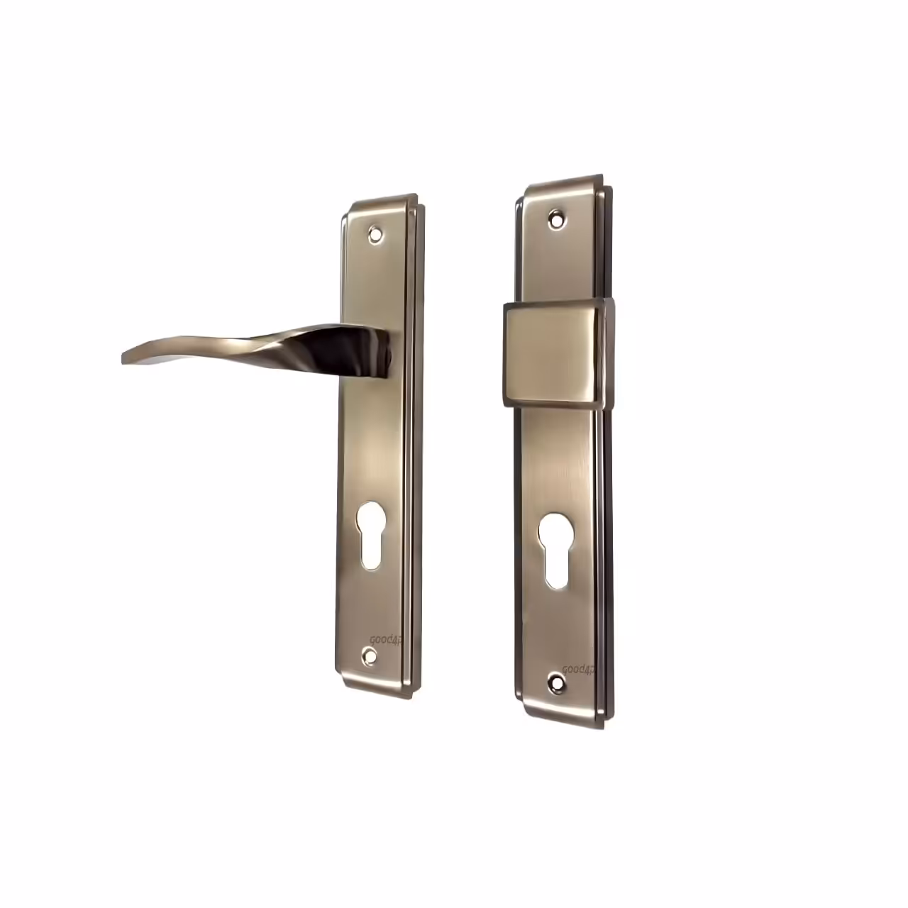 دستگیره پلاک آپارتمانی راست نسکافه ای نیکو مدل 600