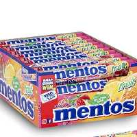 منتوس میوه ای (mentos) بسته 14عددی