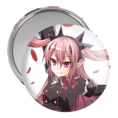 آینه جیبی خندالو مدل کورل تپس انیمه اسرافیل پایانی کد 12643