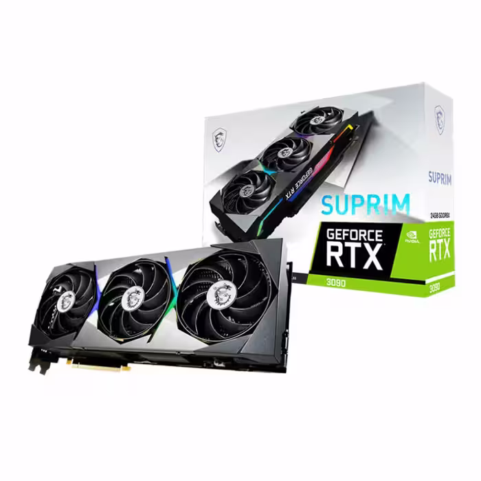کارت گرافیک ام اس آی GeForce RTX 3090 SUPRIM 24G