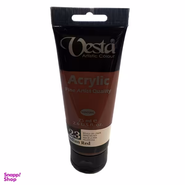 رنگ اکریلیک وستا مدل indian red 23