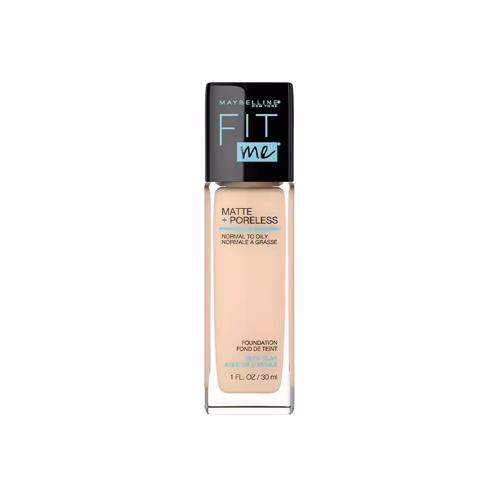 کرم پودر فیت می میبلین Maybelline Fit Me Matte  Poreless