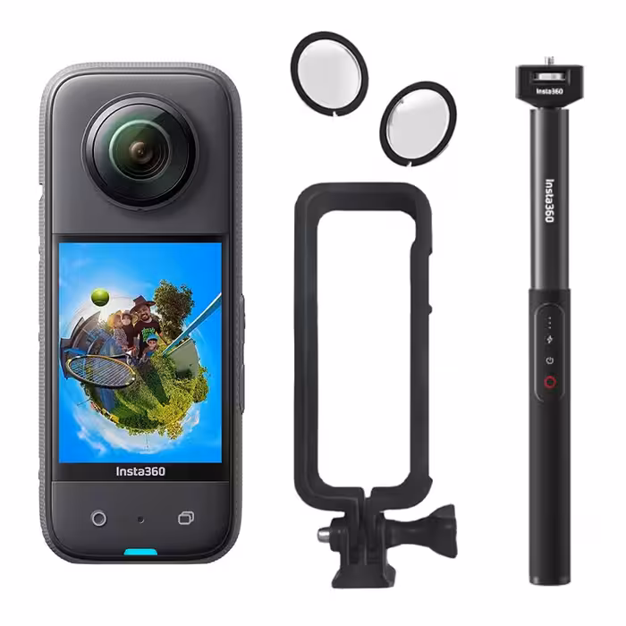 دوربین فیلم برداری ورزشی اینستا 360 مدل insta360 x3 به همراه لوازم جانبی - کالاوما