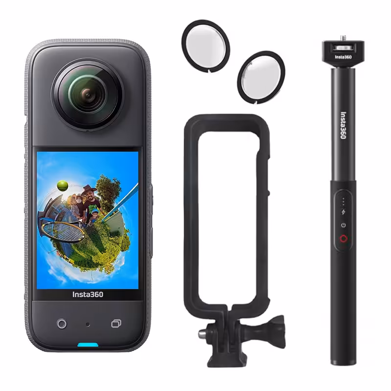 دوربین فیلم برداری ورزشی اینستا 360 مدل insta360 x3 به همراه لوازم جانبی - کالاوما