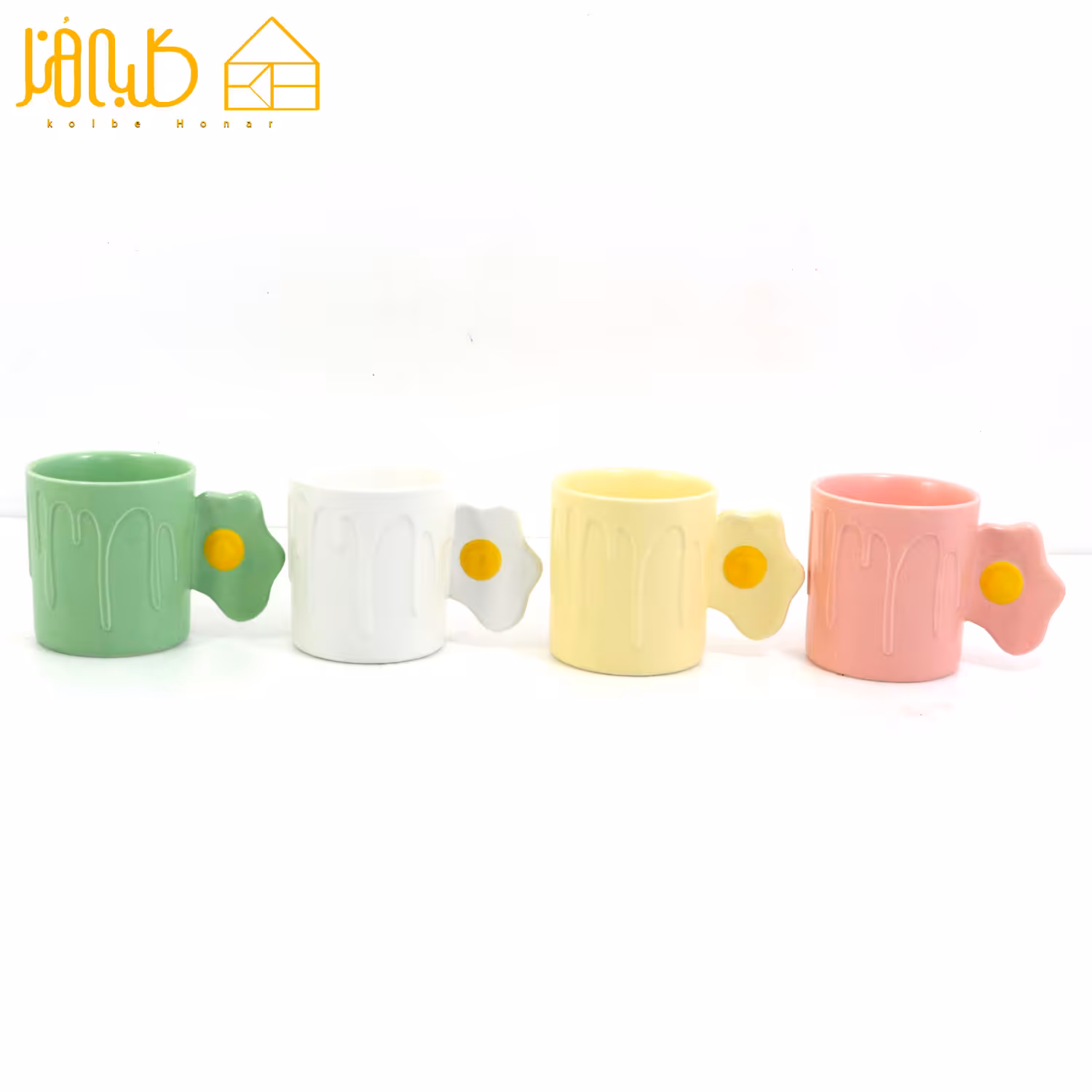 ماگ دسته وسط طلایی 1907