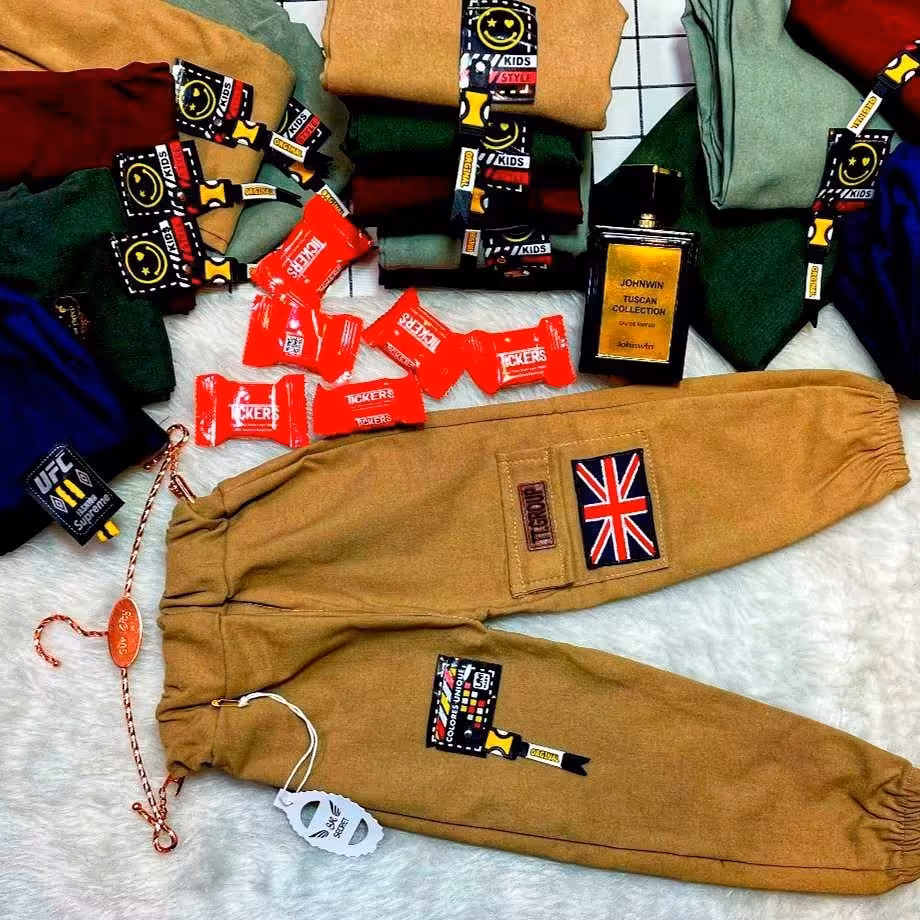 شلوار کتان بچگانه 