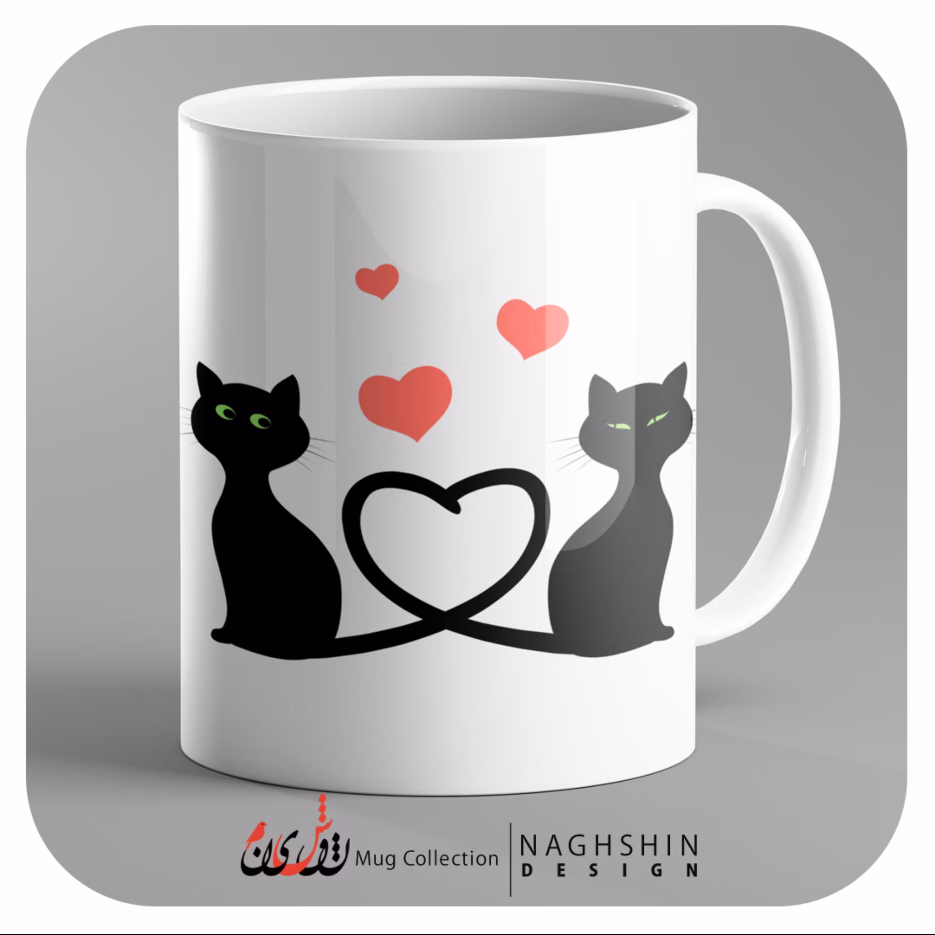 ماگ سرامیکی طرح ولنتاین 22  - چاپ سابلیمیشن - کیفیت عالی