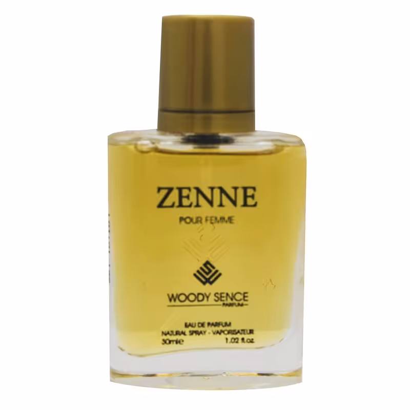 عطر جیبی زنانه وودی سنس مدل Zen حجم 30 میلی لیتر