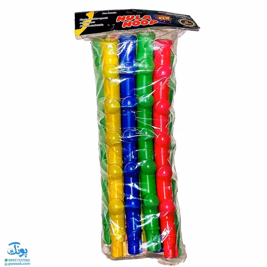 هولاهوپ بزرگ حلقه کمر 9 تکه پلاستیکی