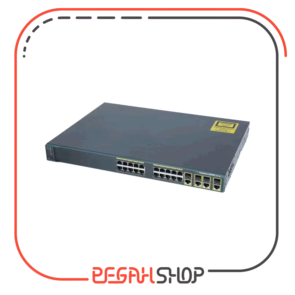سوییچ 24 پورت برند Cisco مدل WS-C2960G-24TC-L
