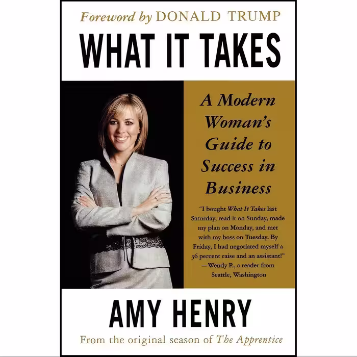 کتاب زبان اصلی What It Takes اثر Amy Henry and Donald Trump