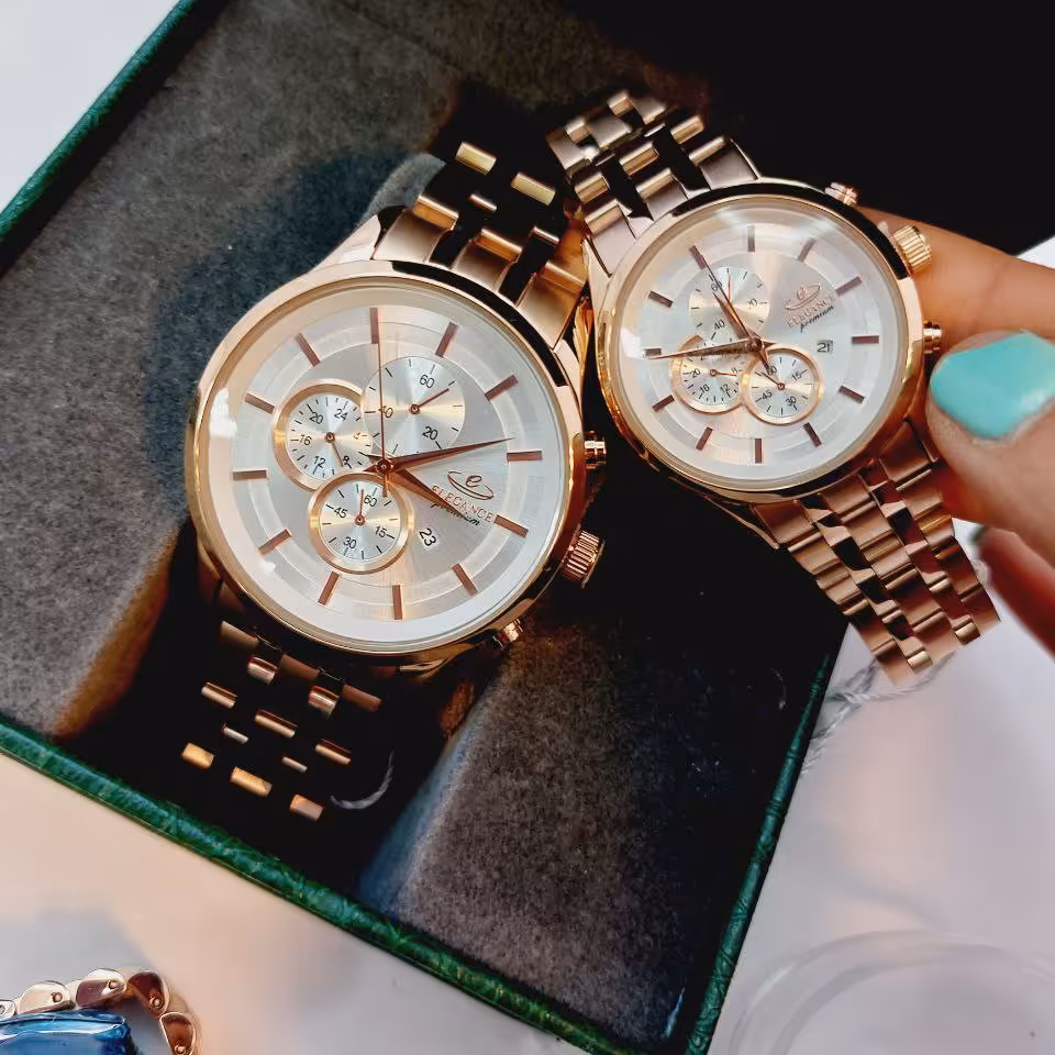 الگانس استیل ست طرح کورنو تاریخدار
موتور ژاپن اصلی ضد آب و رنگ ثابت ارسال رایگان