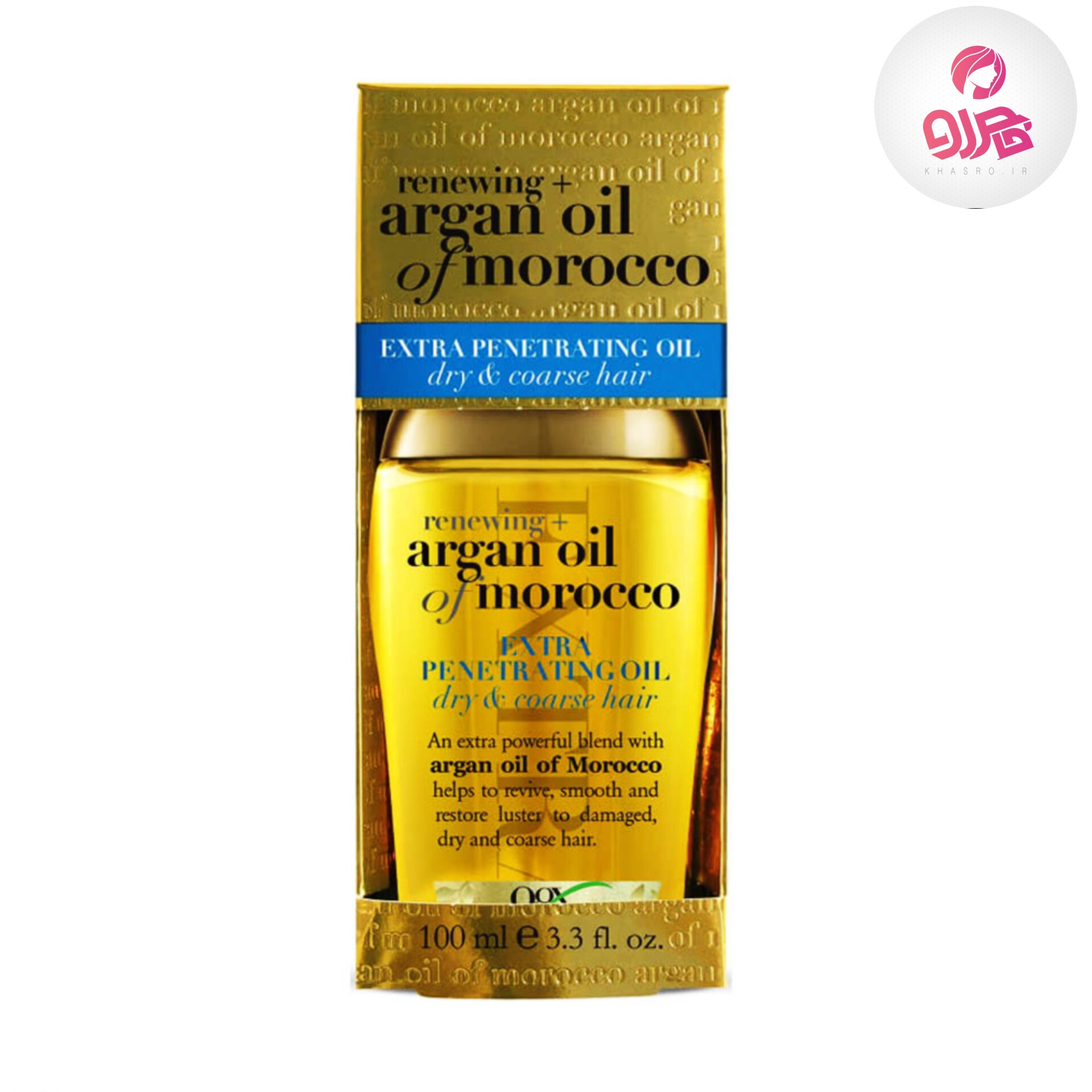 روغن آرگان اوجی ایکس OGX مدل اکسترا (حجم 100 میلی لیتر)