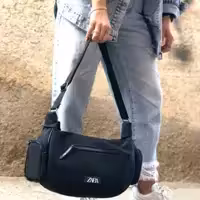 کیف زنانه کیف دخترانه کیف دوشی کیف دستی کیف مشکی کیف چرم مصنوعی نانسی
