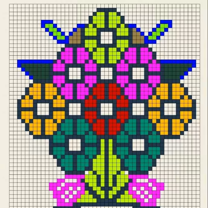 گلیم رومیزی دستبافت5