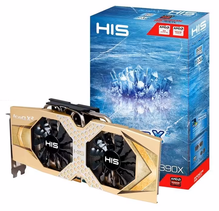 کارت گرافیک اچ آی اس مدل آر ناین 390 ایکس با ظرفیت 8 گیگابایت