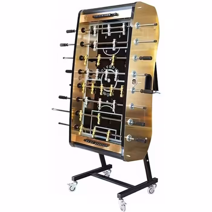 فوتبال دستی تاشو S12 لمه گلاس طلائی | فروشگاه سیمای ورزش