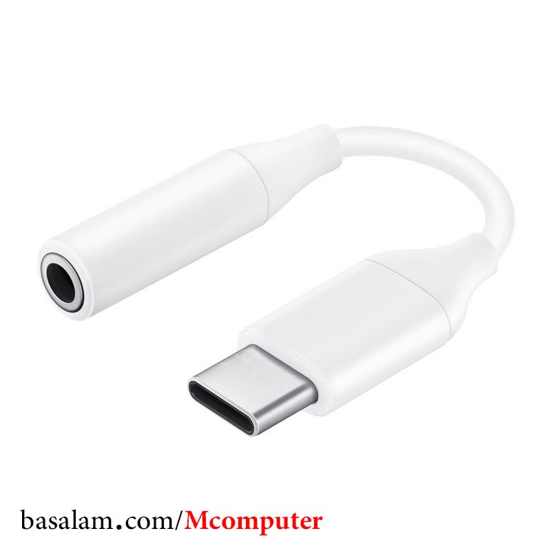 تبدیل تایپ سی به جک 3.5 میلیمتری  (تایپ سی AUX)