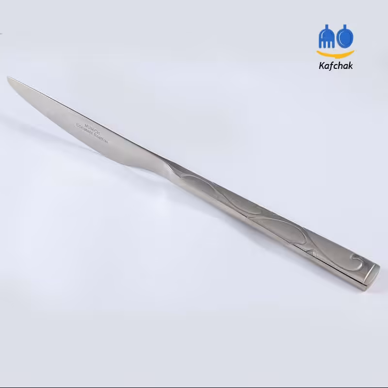 کارد غذا خوری Munich - مدل بارسلونا - استیل مات و براق